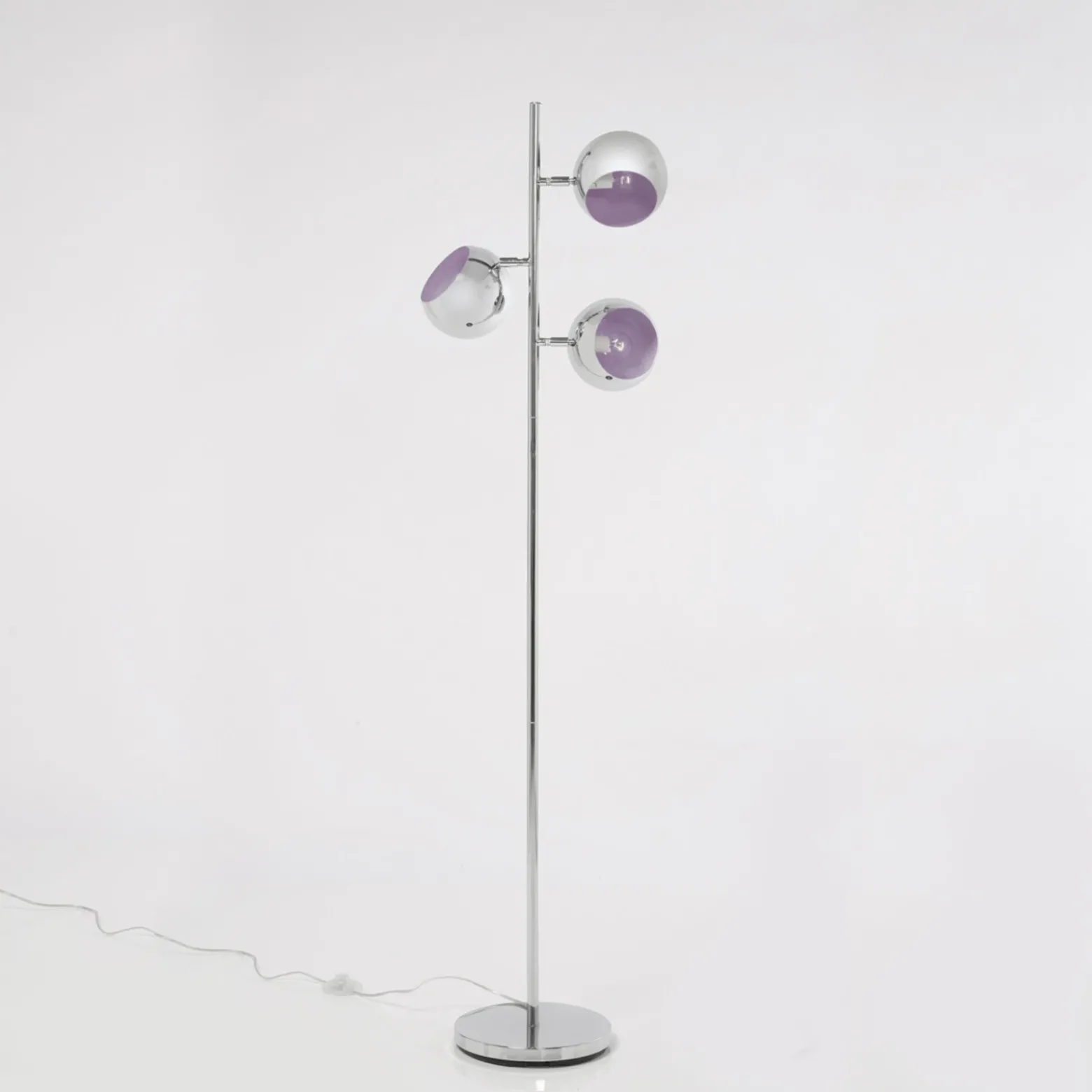KARE Calotta - Lámpara de pie de 3 luces de estilo retro