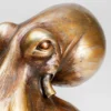 Kare Lámpara de mesa Animal Octopus en oro