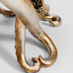Kare Lámpara de mesa Animal Octopus en oro