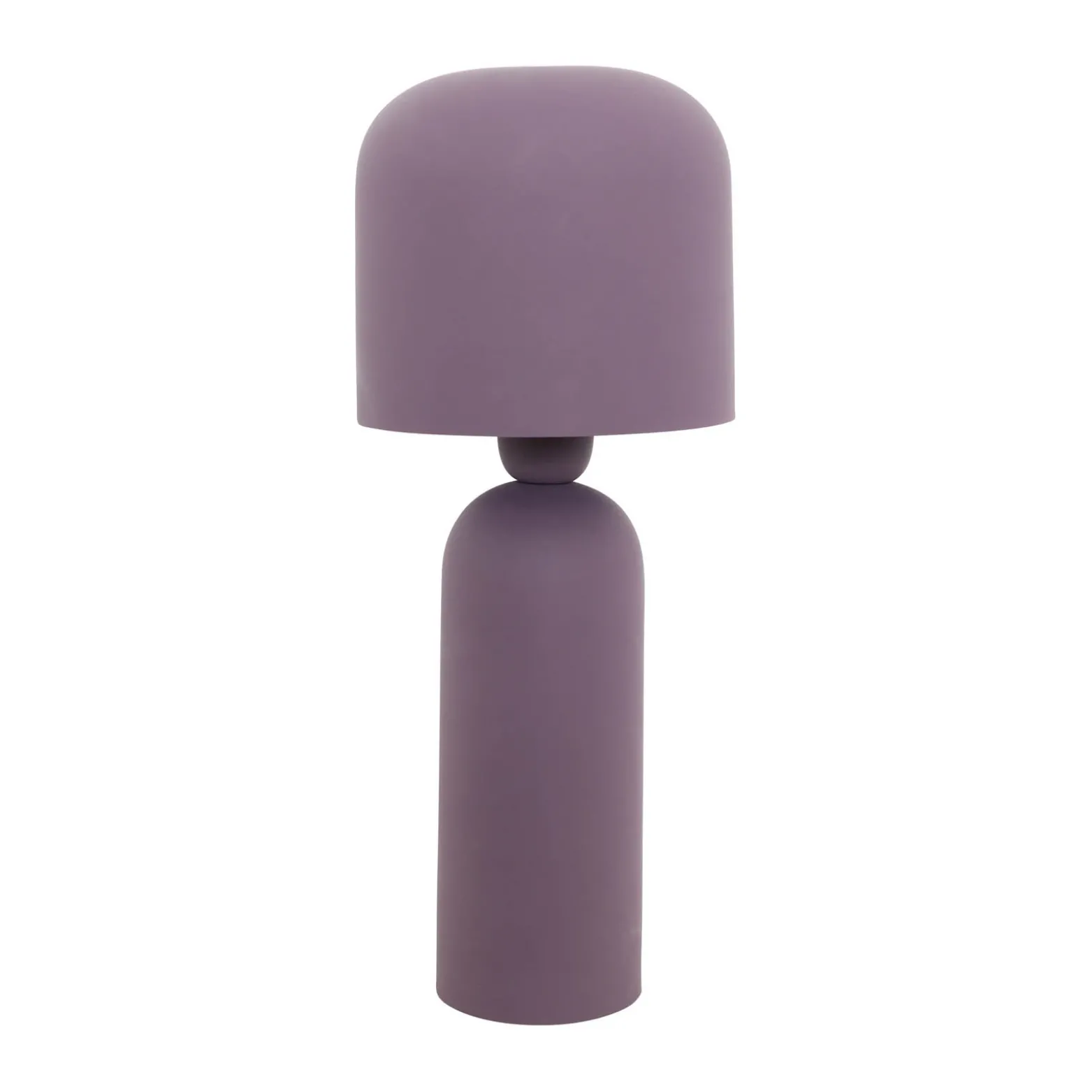 KARE Lámpara de mesa Maya, rojo vino, acero, altura 39 cm