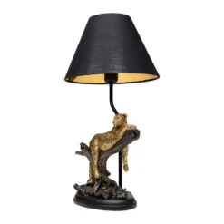 KARE Relax Leopard lámpara de mesa