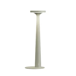 Karman lámpara de mesa LED recargable Papiria, verde mate, CCT