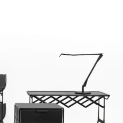 Kartell Aledin Tec - lámpara de mesa LED, negro