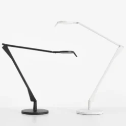 Kartell Aledin Tec - lámpara de mesa LED, negro