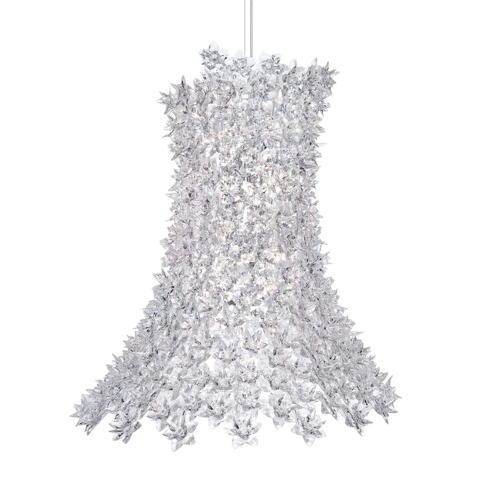Kartell Bloom lámpara colgante G9, transparente
