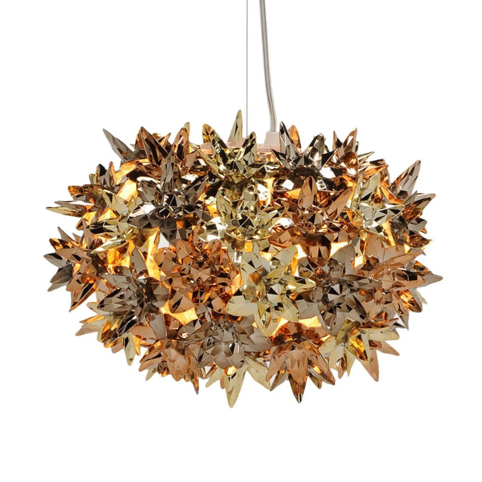 Kartell Bloom S2 colgante G9 oro/bronce/cobre