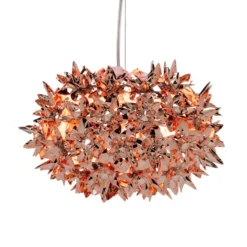 Kartell Bloom S2 lámpara colgante LED G9, cobre