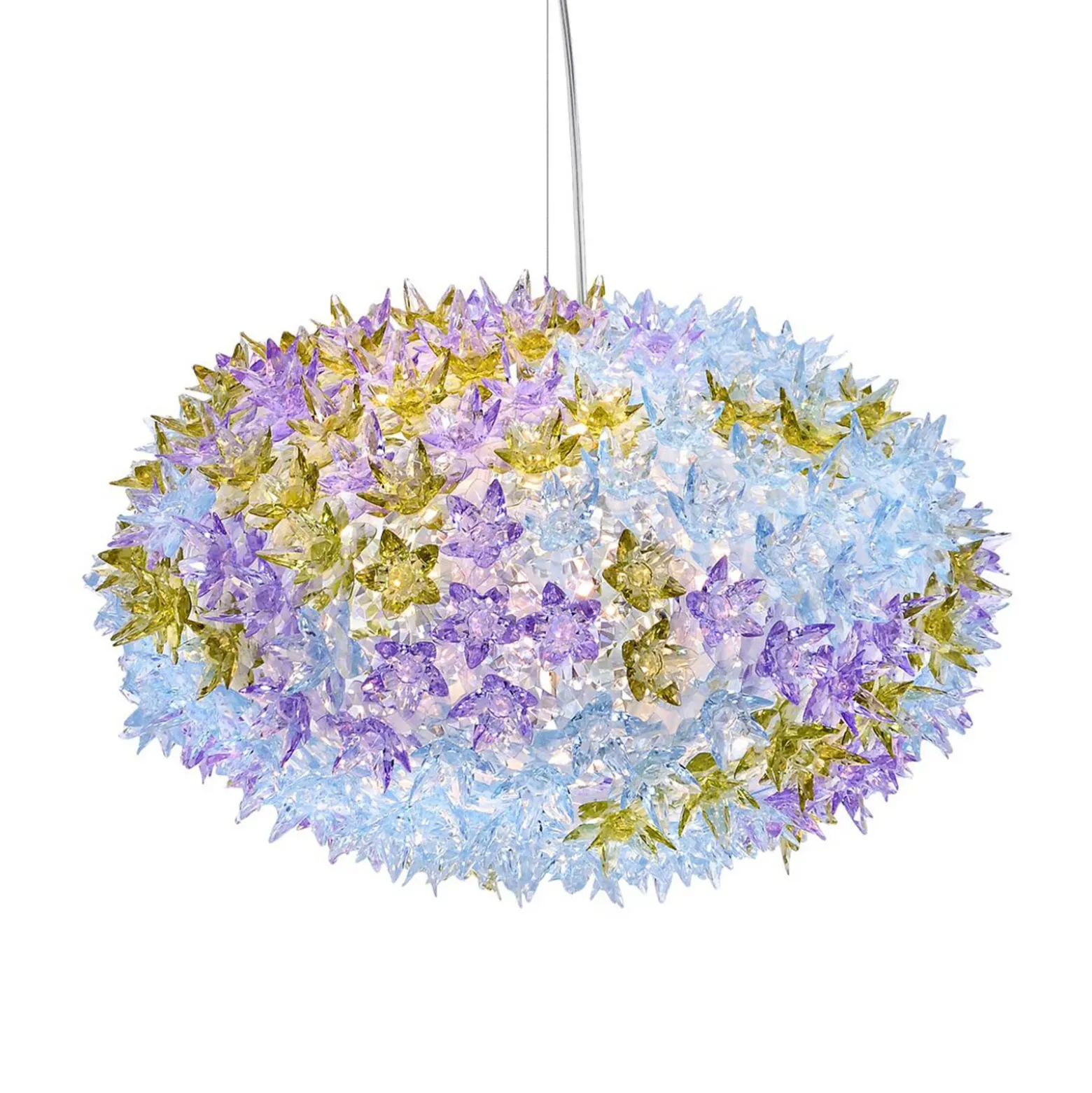 Kartell Bloom S1 lámpara colgante LED G9, lavanda