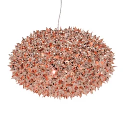 Kartell Bloom S1 lámpara colgante LED G9, cobre