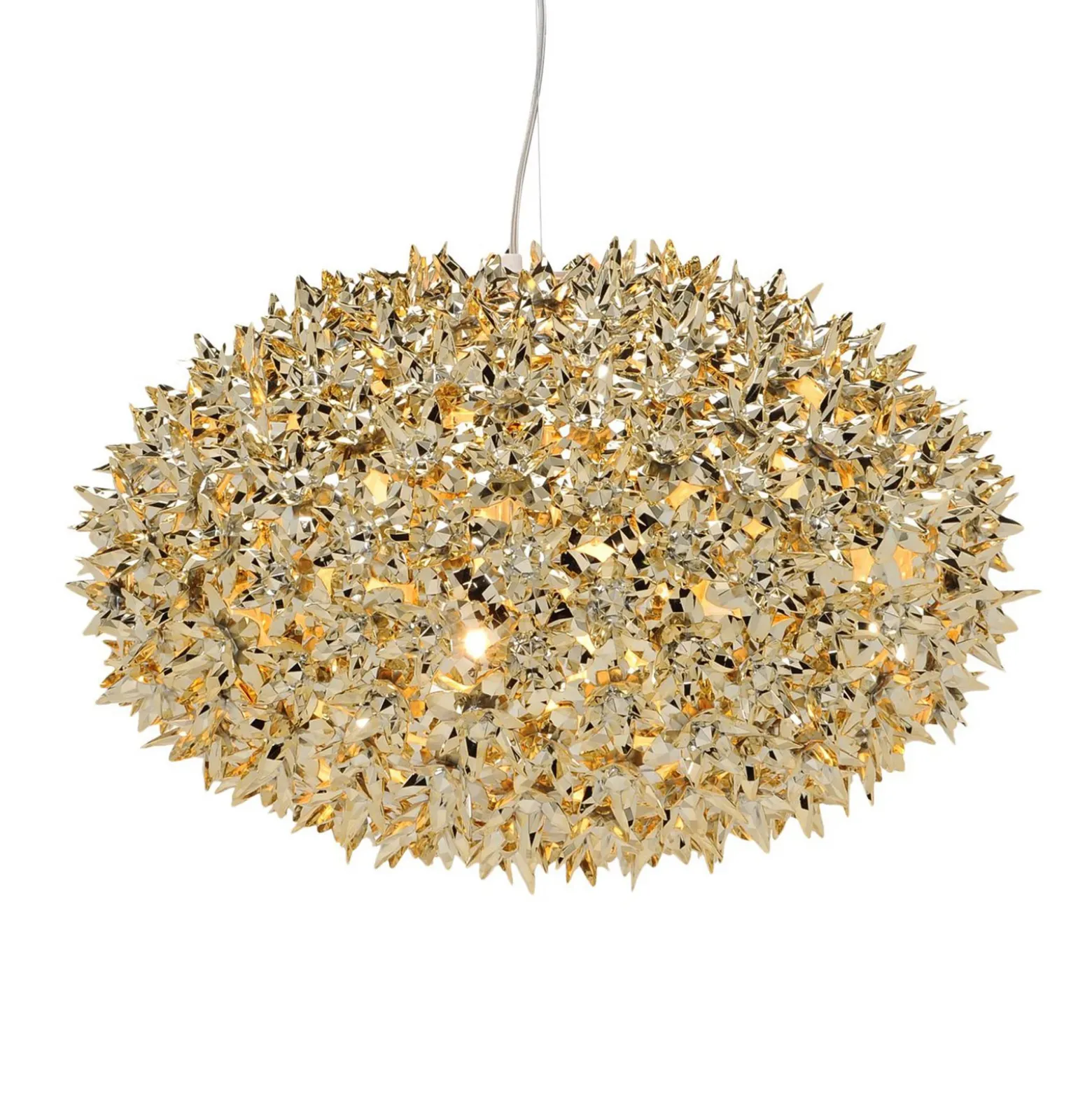 Kartell Bloom S1 lámpara colgante LED G9, oro