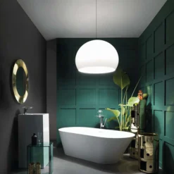 Kartell FL/Y - Lámpara colgante LED, blanco brillante