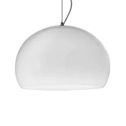 Kartell FL/Y - Lámpara colgante LED, blanco brillante