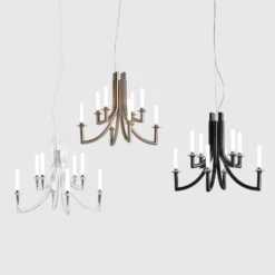 Kartell Khan lámpara de araña Ø 77 cm transparente