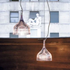 Kartell É - lámpara colgante LED, transparente