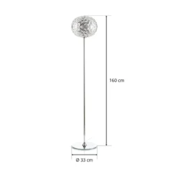 Kartell Planet lámpara de pie LED, vidrio