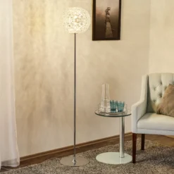 Kartell Planet lámpara de pie LED, vidrio