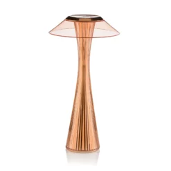 Kartell Space lámpara de mesa LED de diseño, cobre
