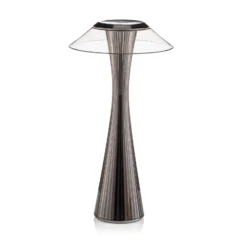 Kartell Space lámpara de mesa LED diseño, titanio