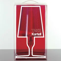 Kartell Take lámpara de mesa de diseño, ámbar