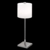 KNAPSTEIN lámpara de mesa LED MERCY níquel mate cr
