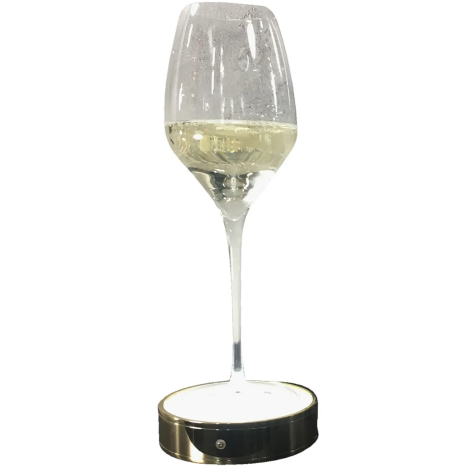 Knikerboker Bevici Su! lámpara de mesa, USB, oro