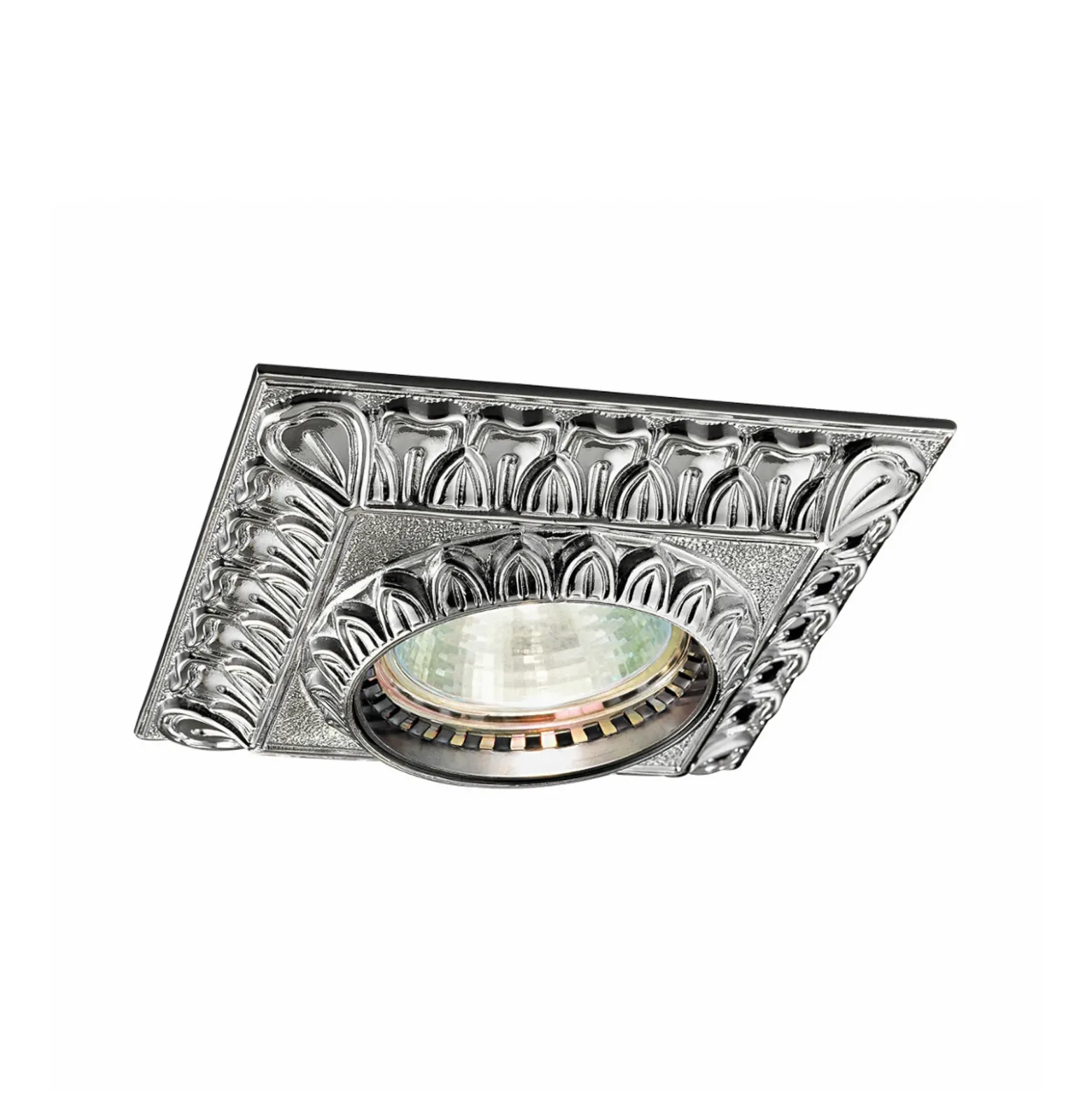Kolarz downlight de techo Milady, cromado, longitud 10 cm
