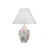 Kolarz Giardino Flora lámpara de mesa, altura 43 cm, blanco/color