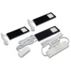 LED bajo mueble Eco-Pad F set x 3 3.000K negro