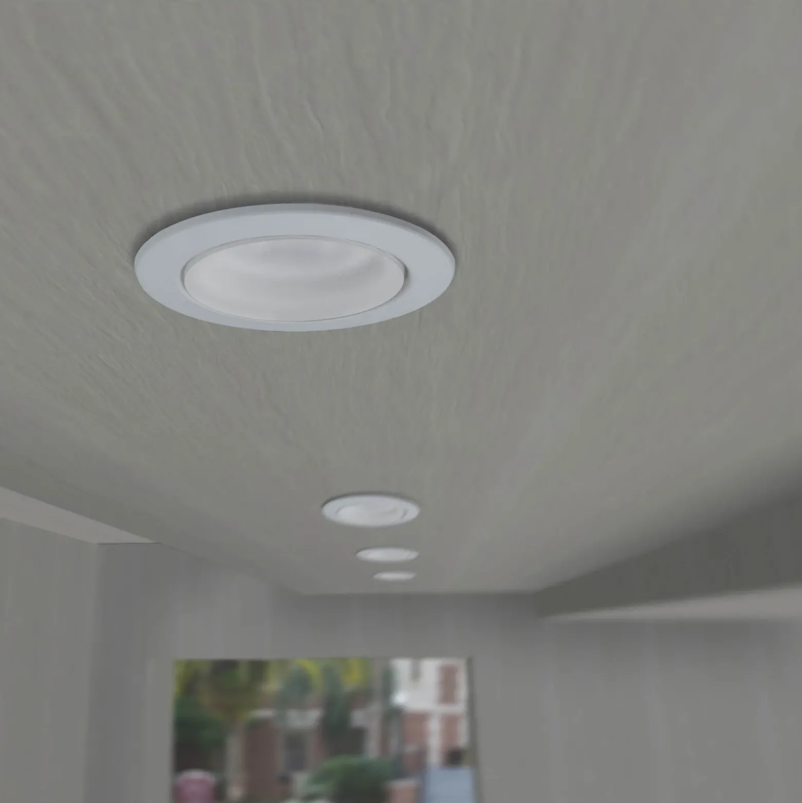 LED downlight Teresa 90, GU10, CCT, 3,5W, blanco