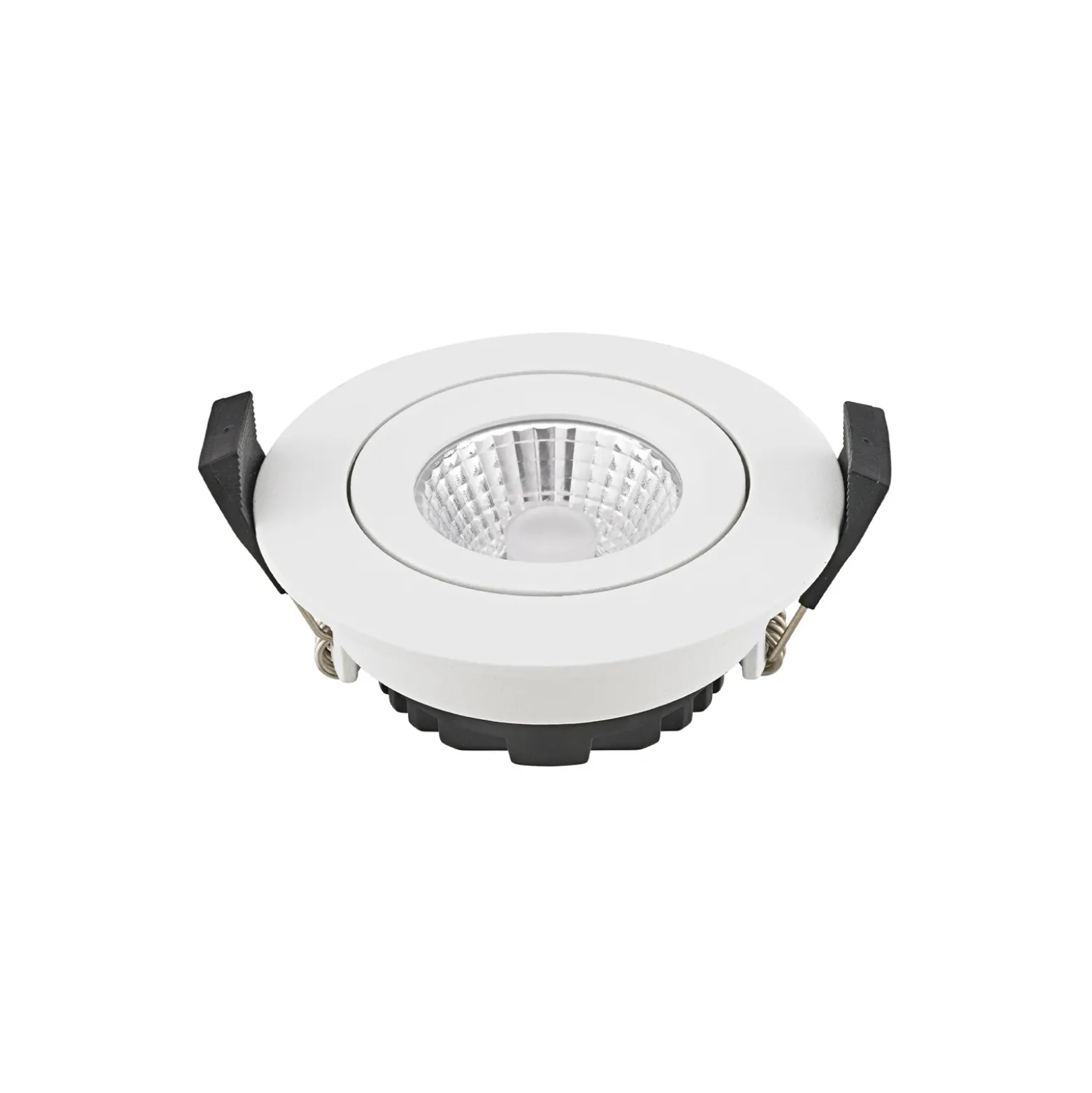 LED empotrable en el techo Diled, Ø 8,5 cm, 6 W, 3.000 K, blanco
