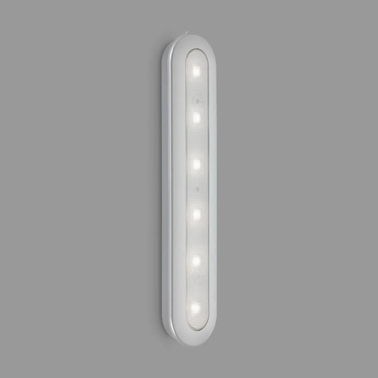 LED-push-light Row funciona con pilas 6.500K 30 cm