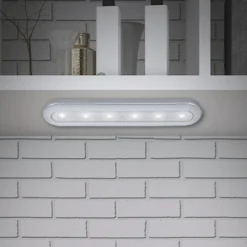 LED-push-light Row funciona con pilas 6.500K 30 cm