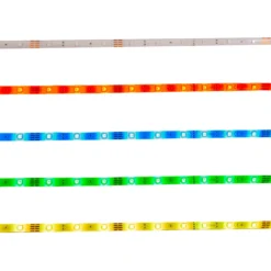 LED-RGB tira con control remoto longitud 5 m