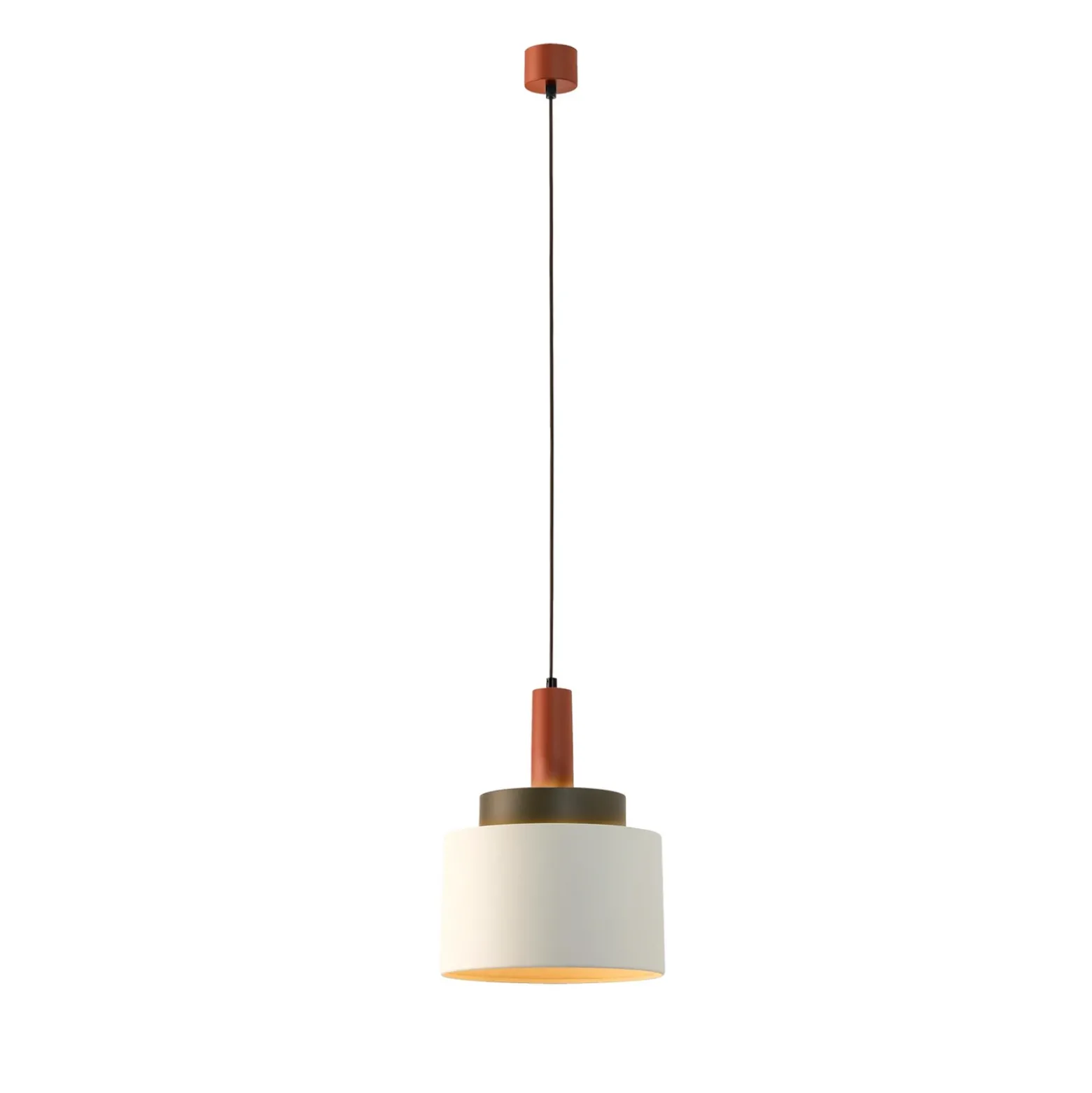 LEDS-C4 Keops 1 lámpara colgante, Ø 30 cm, colorido, aluminio