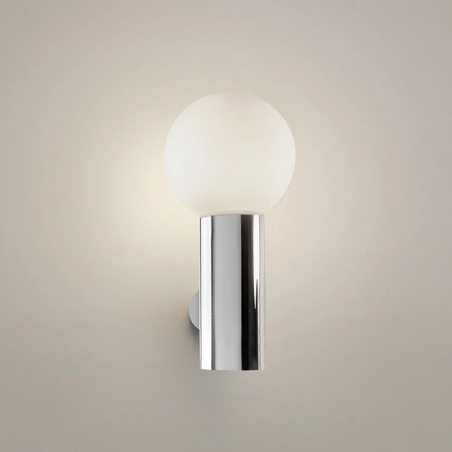 LEDS-C4 Mist aplique para baño 1 luz cromo