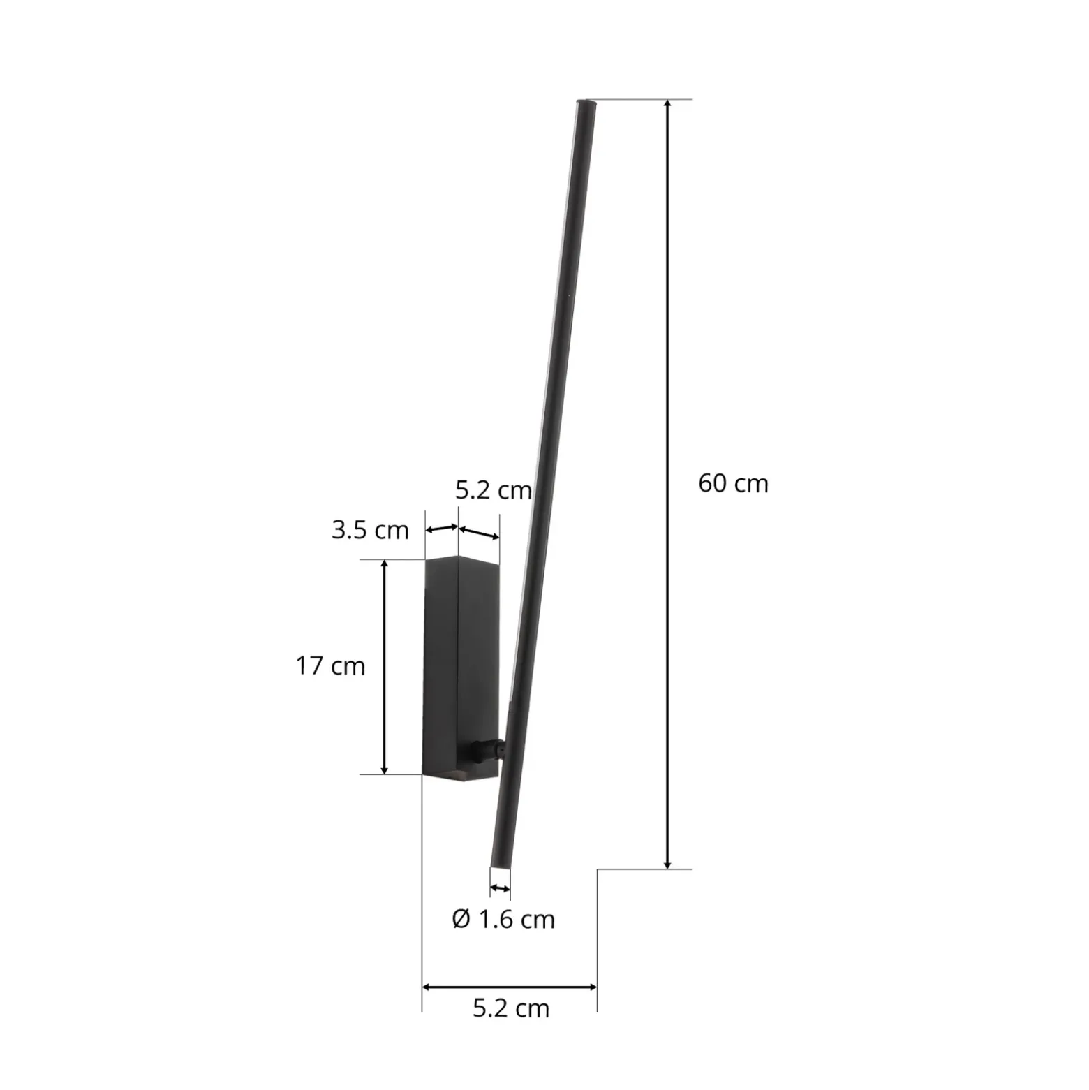 LEDS-C4 Tubs aplique LED giratorio e inclinable