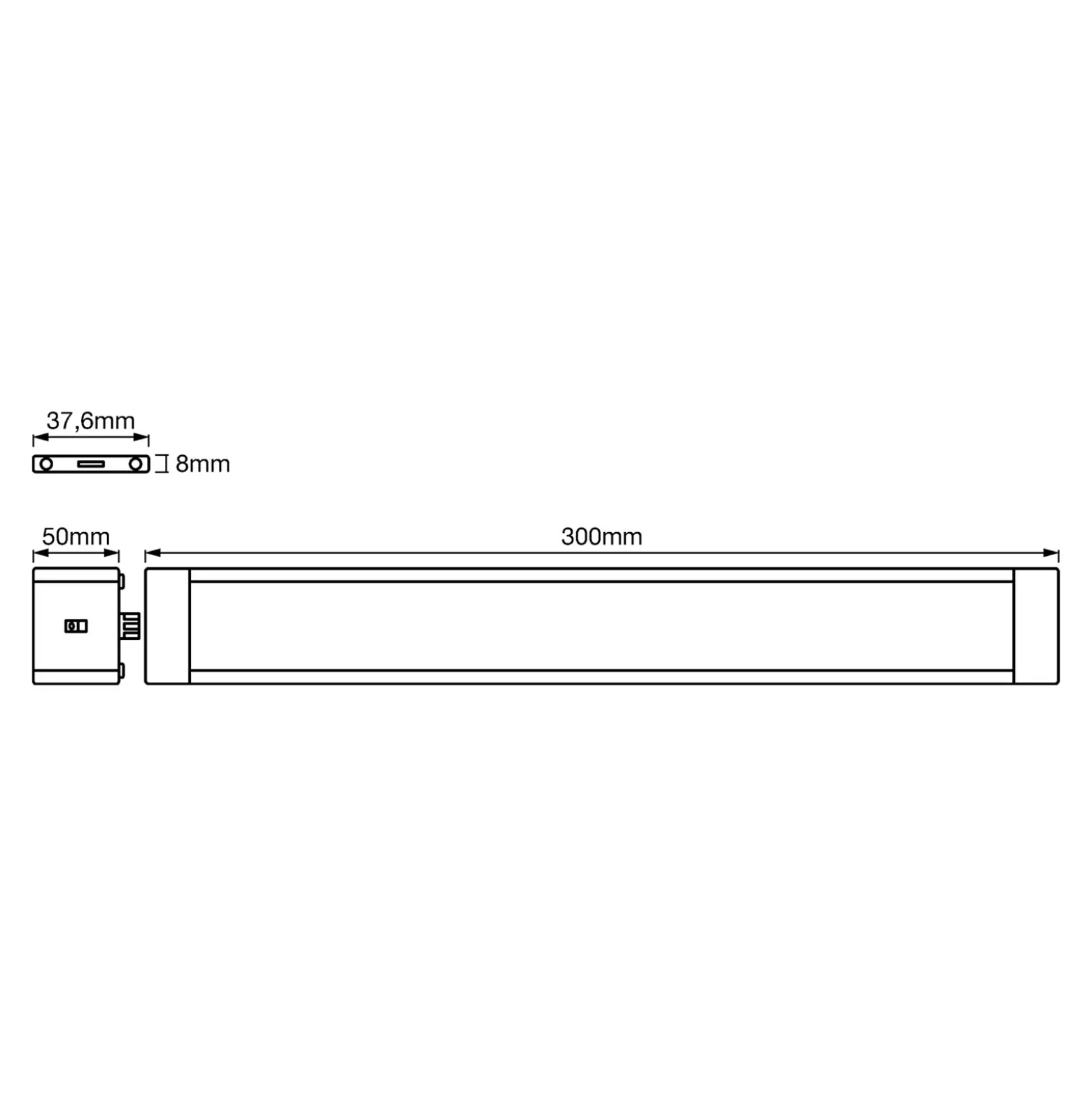 LEDVANCE Cabinet Slim lámpara LED bajo mueble 30cm