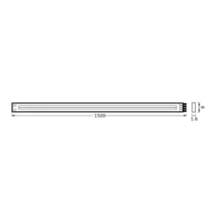 LEDVANCE Flex COB Tira LED IP20 3.000K, 1,5m