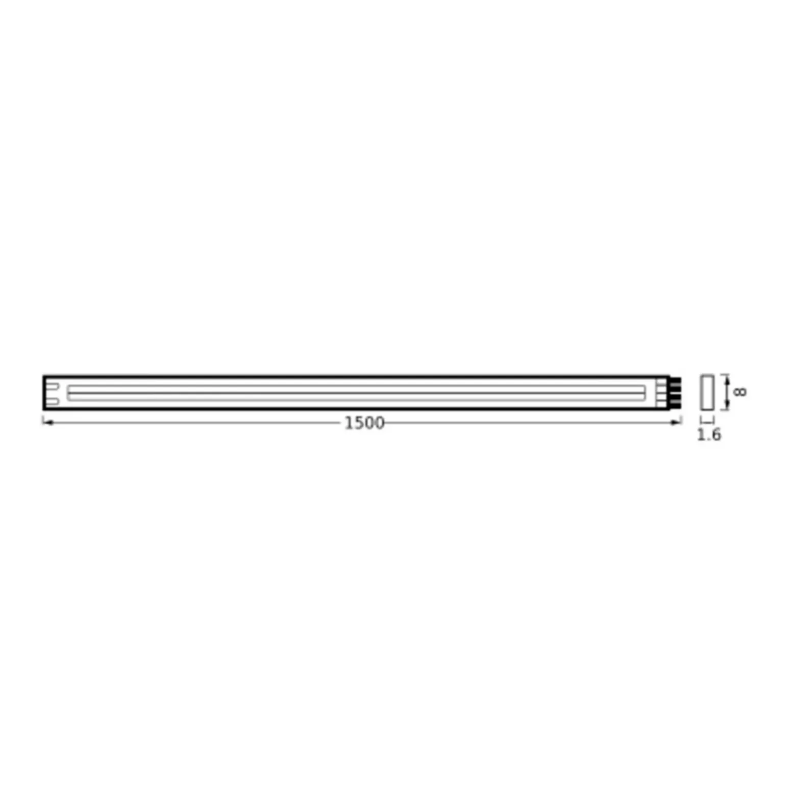 LEDVANCE Flex COB Tira LED IP20 3.000K, 1,5m