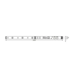 LEDVANCE Flex Remote tira LED IP20 RGBW, 5m