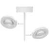 LEDVANCE LED downlight Saturn, 2 luces, CCT, alto, blanco