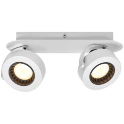 LEDVANCE LED downlight Venus, 3.000 K, 2 luces, blanco