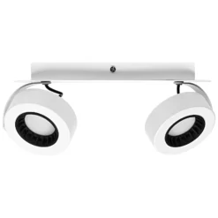 LEDVANCE LED downlight Venus, 3.000 K, 2 luces, blanco