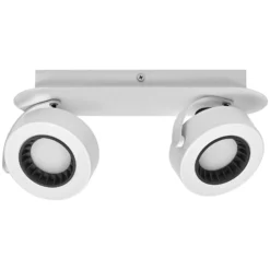 LEDVANCE LED downlight Venus, 3.000 K, 2 luces, blanco
