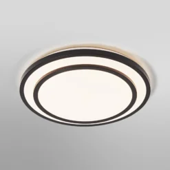 Ledvance Orbis Berlin Lámpara de techo LED negra 49cm