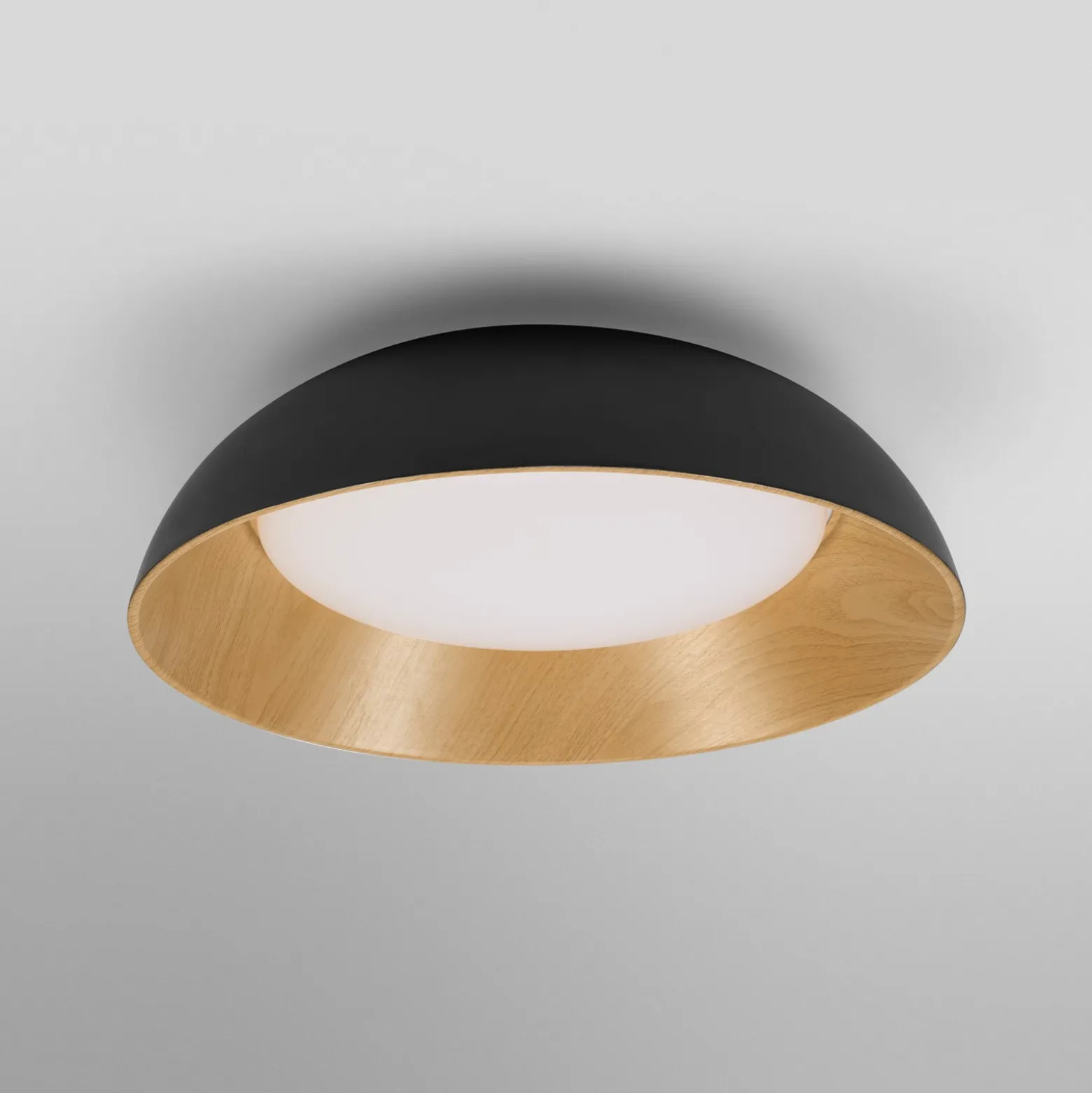 LEDVANCE Plafón LED Orbis Alva, negro, metal