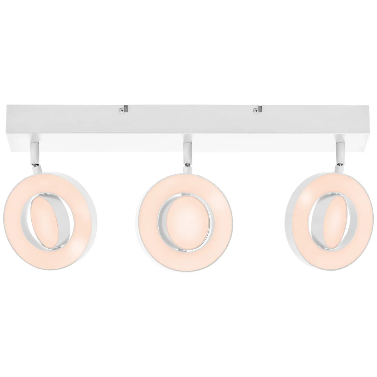 LEDVANCE Saturn Downlight LED, 3 luces, CCT, blanco