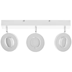 LEDVANCE Saturn Downlight LED, 3 luces, CCT, blanco