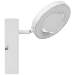 LEDVANCE Saturno CCT Foco de pared LED, interruptor, blanco