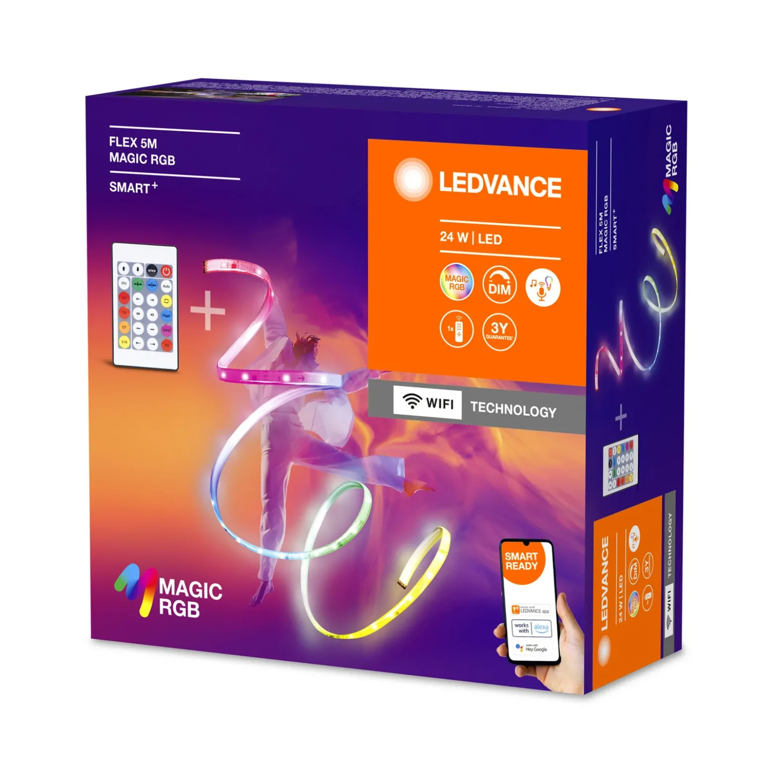 LEDVANCE SMART+ Tira LED WiFi Flex Magic RGB, 5m